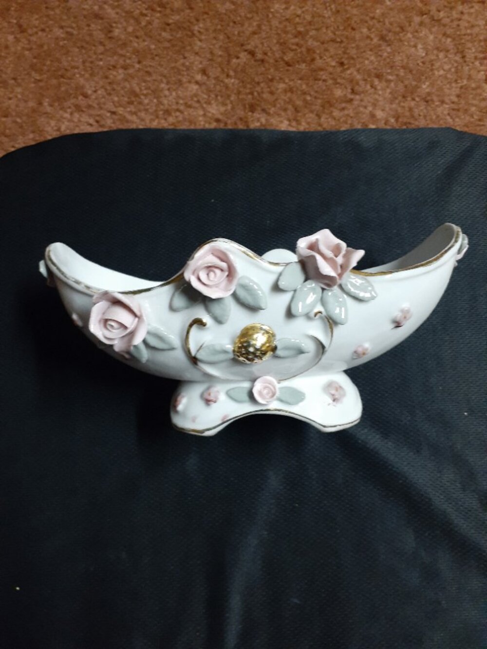 vtg Bone china floral
